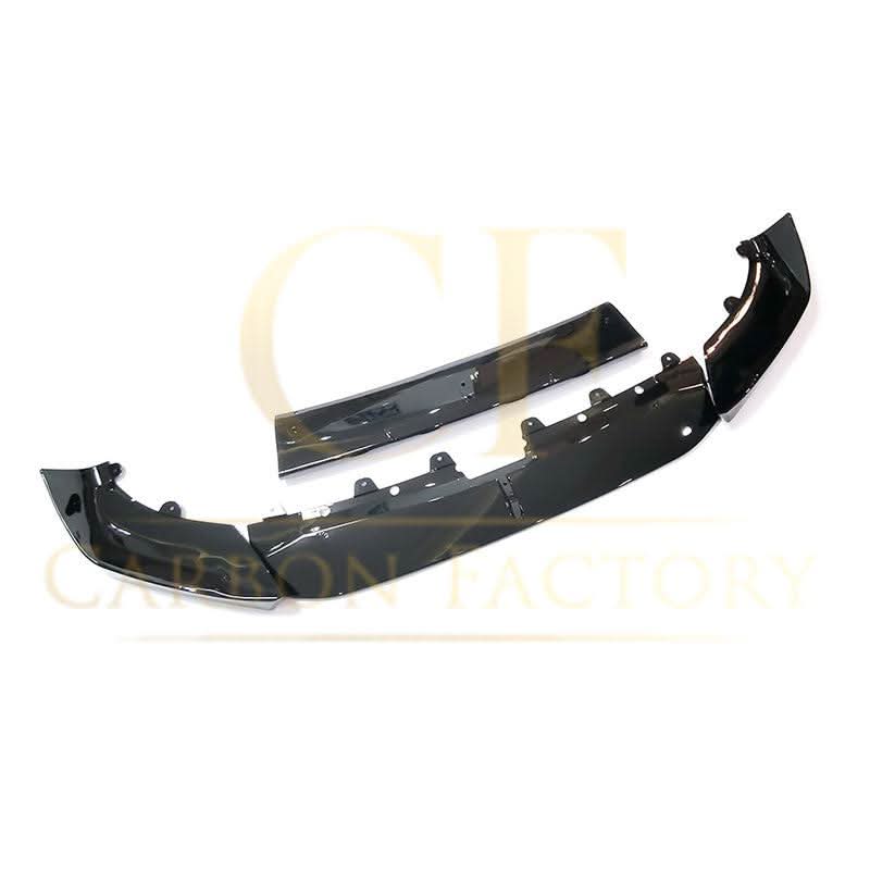 AC Style Gloss Black Front Splitter for BMW G01 X3 IX3 G02 X4 LCI 22-24