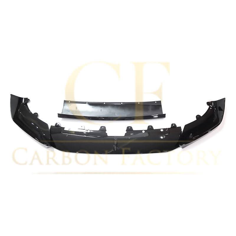 AC Style Gloss Black Front Splitter for BMW G01 X3 IX3 G02 X4 LCI 22-24