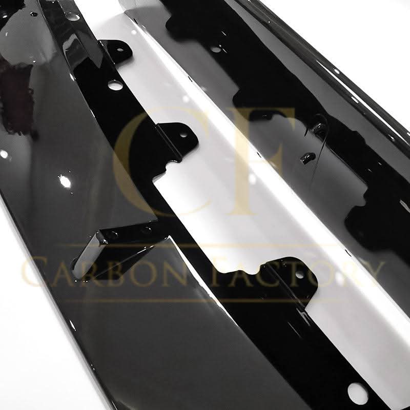 AC Style Gloss Black Front Splitter for BMW G01 X3 IX3 G02 X4 LCI 22-24