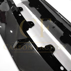 AC Style Gloss Black Front Splitter for BMW G01 X3 IX3 G02 X4 LCI 22-24