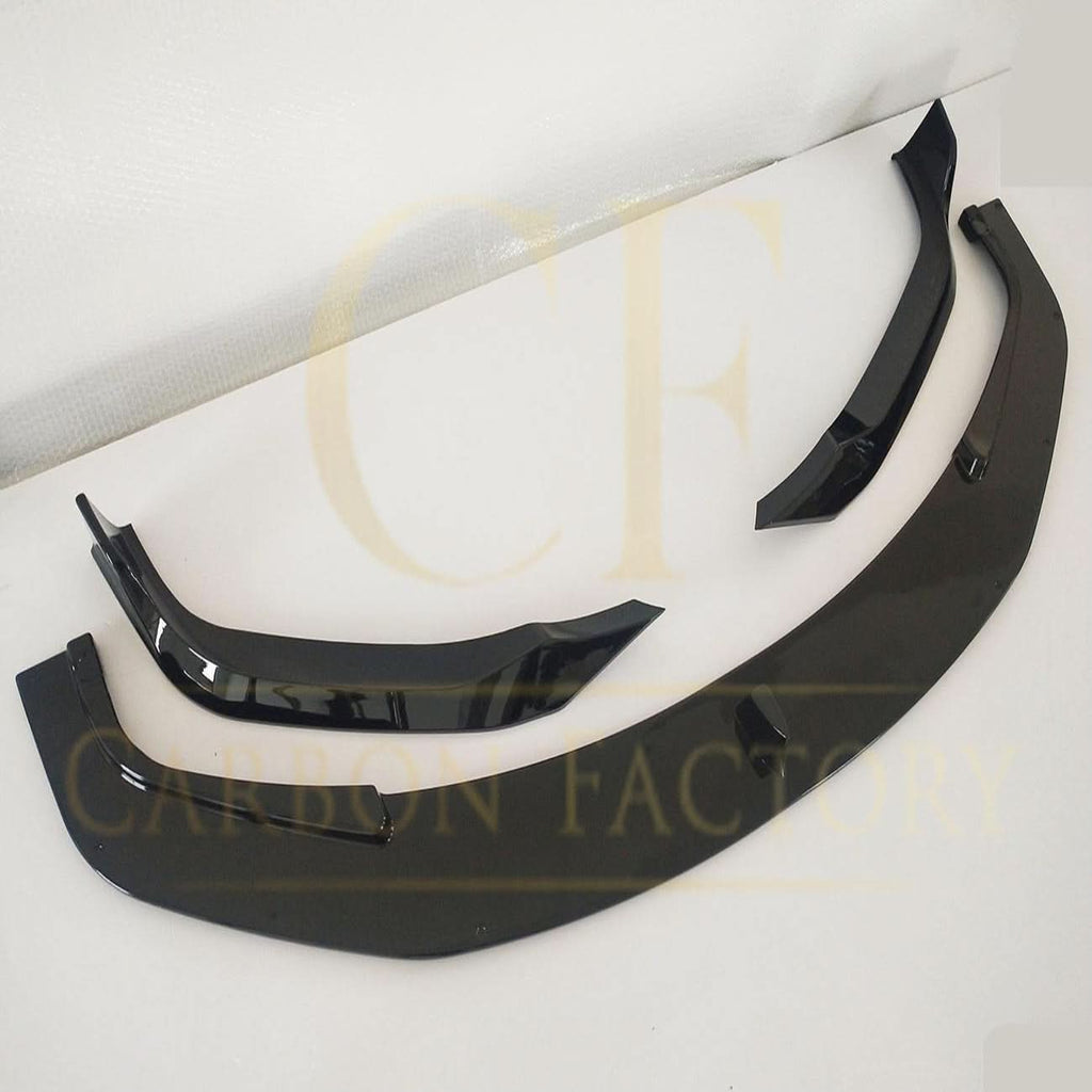 AC Style Gloss Black Front Splitter for BMW G14 G15 G16 8 Series 19-Present