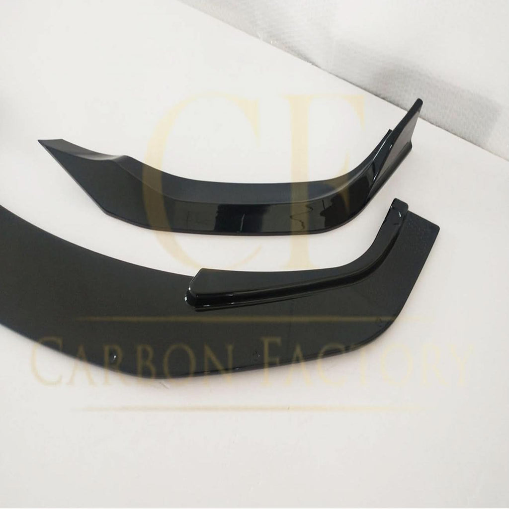 AC Style Gloss Black Front Splitter for BMW G14 G15 G16 8 Series 19-Present