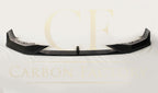 AC Style Gloss Black Front Splitter for BMW G30 G31 5 Series LCI 21-24