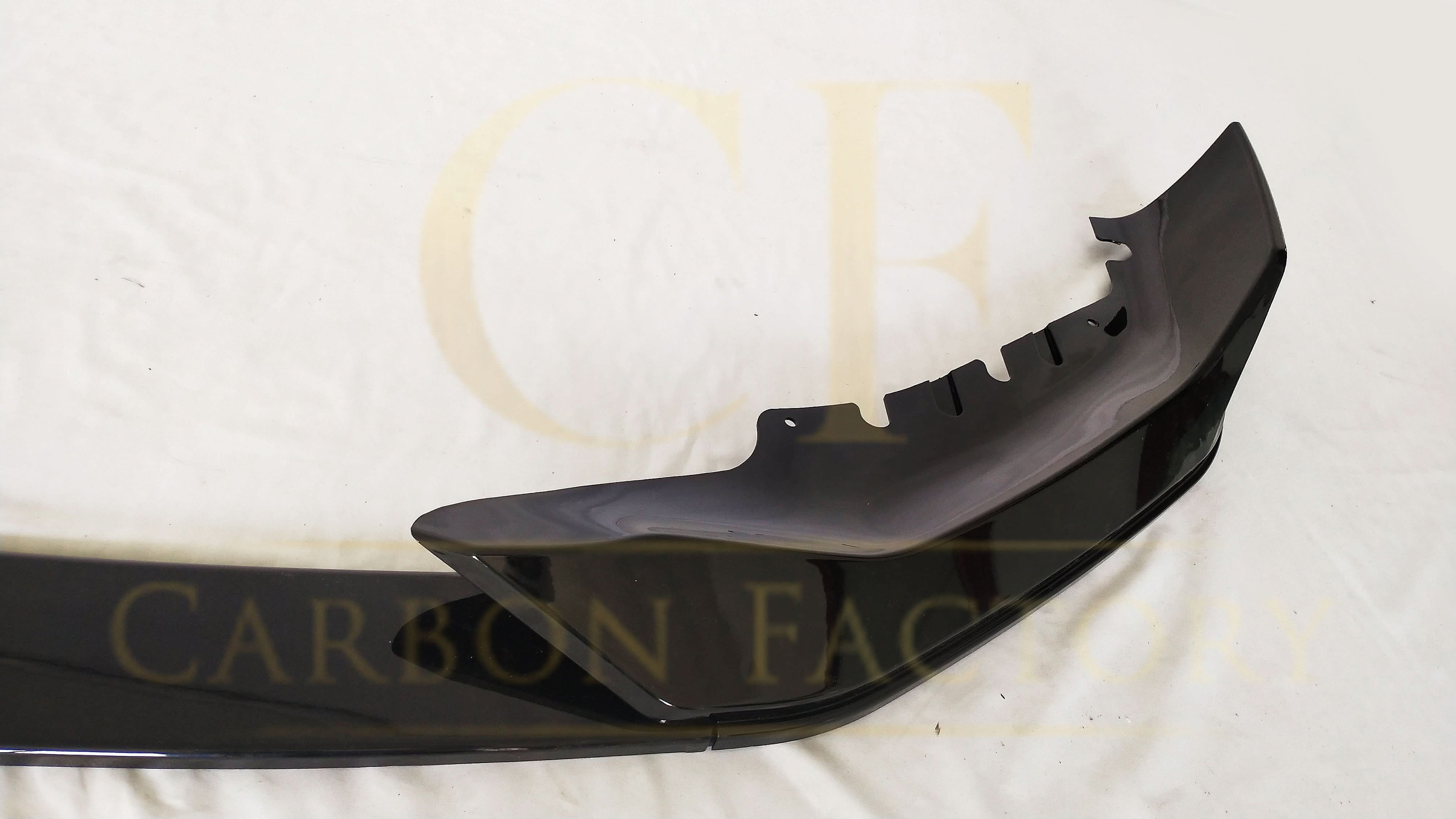 AC Style Gloss Black Front Splitter for BMW G30 G31 5 Series LCI 21-24