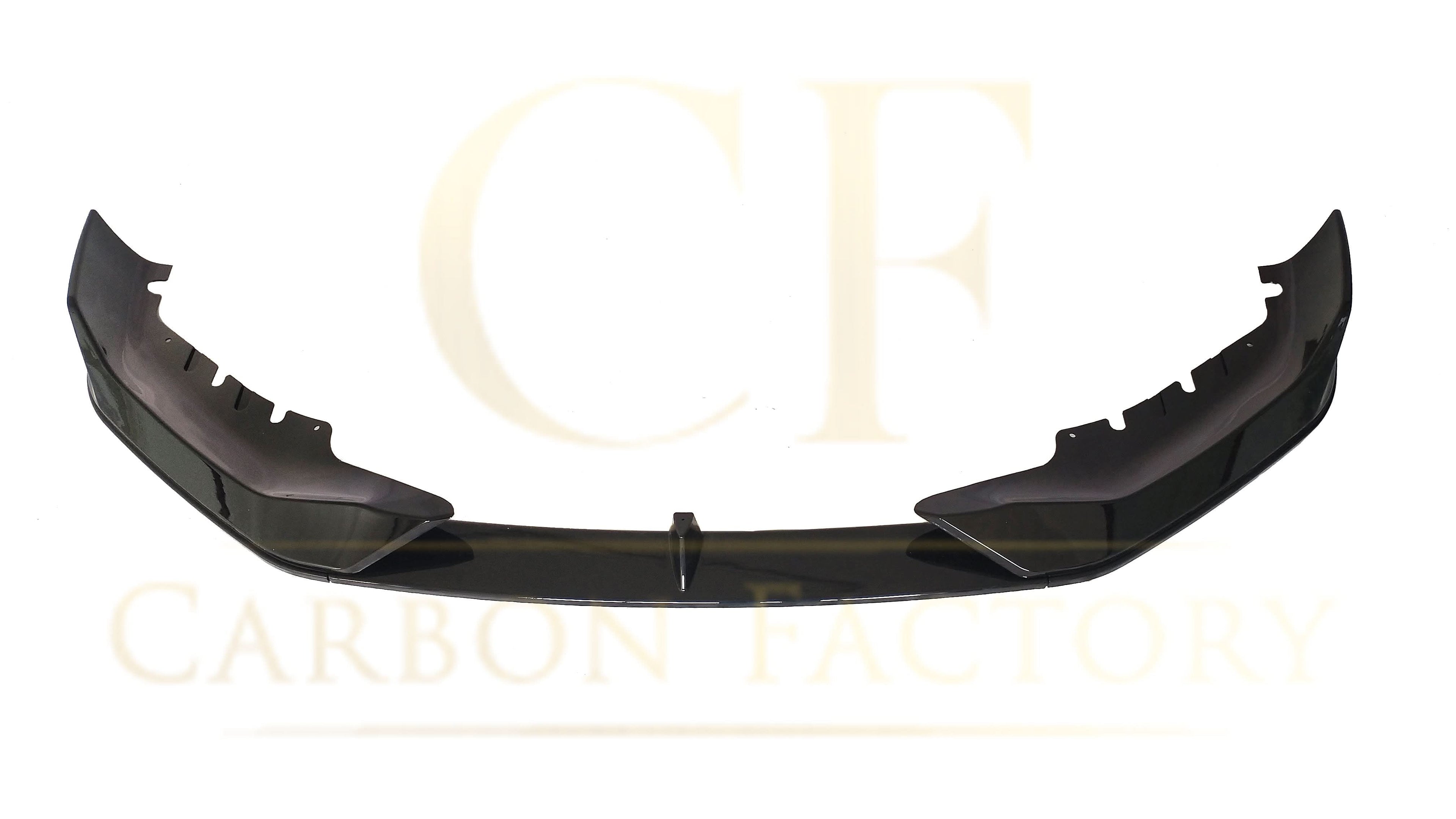 AC Style Gloss Black Front Splitter for BMW G30 G31 5 Series LCI 21-24
