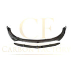 A Style Gloss Black Front Splitter for Mercedes Benz W118 CLA 19-23