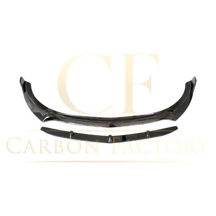 A Style Gloss Black Front Splitter for Mercedes Benz W118 CLA 19-23