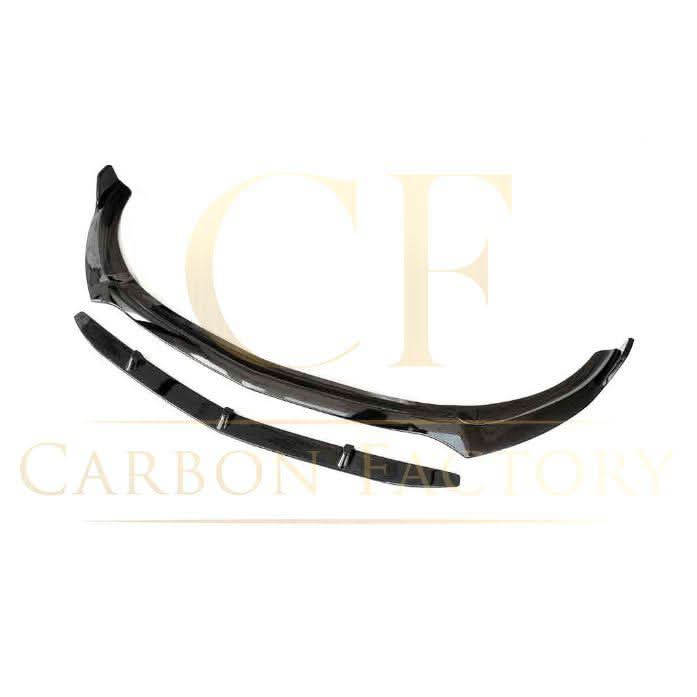 A Style Gloss Black Front Splitter for Mercedes Benz W118 CLA 19-23