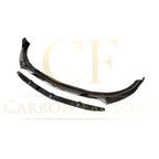 A Style Gloss Black Front Splitter for Mercedes Benz W118 CLA 19-23