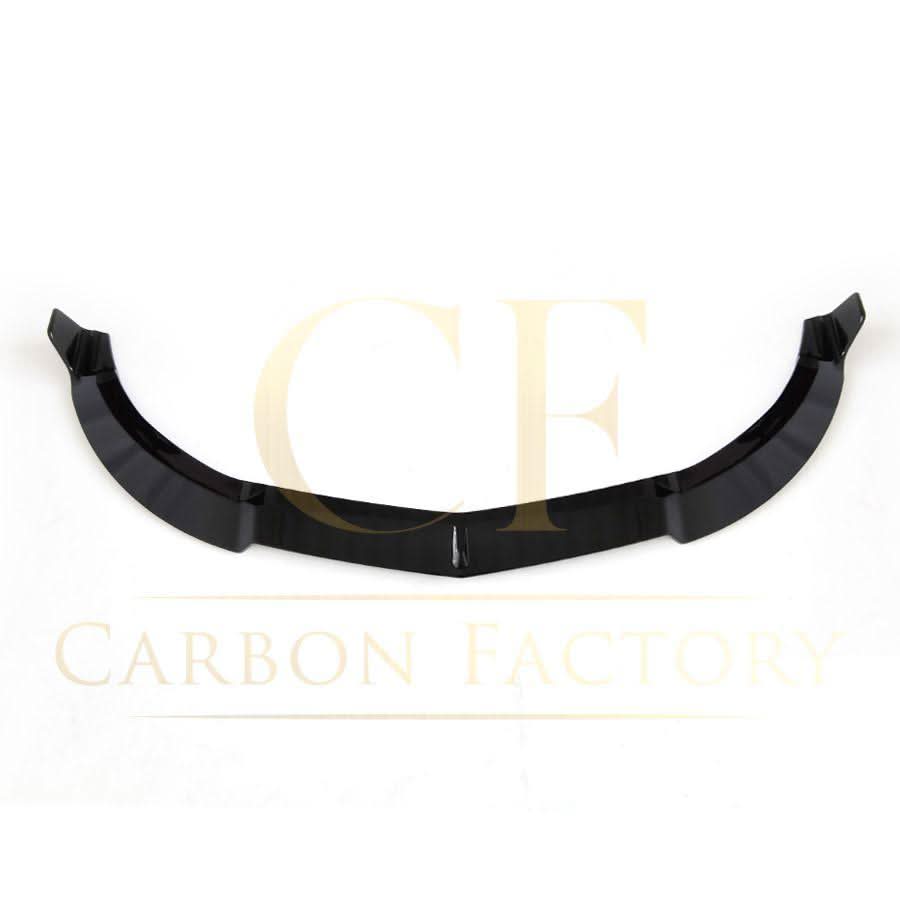 A Style Gloss Black Front Splitter for Mercedes Benz W176 A Class 13-15