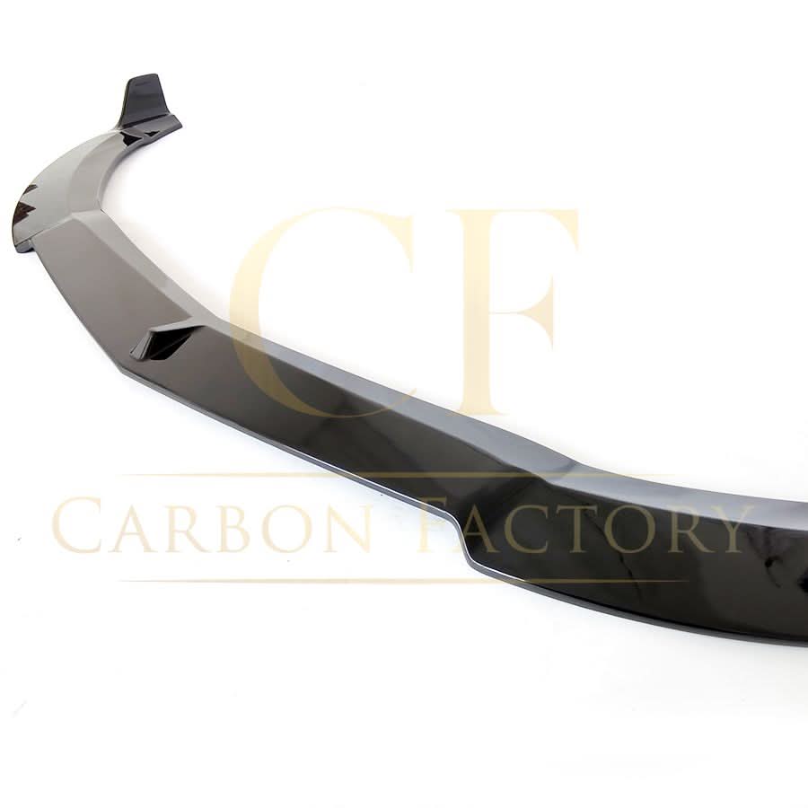 A Style Gloss Black Front Splitter for Mercedes Benz W176 A Class 13-15
