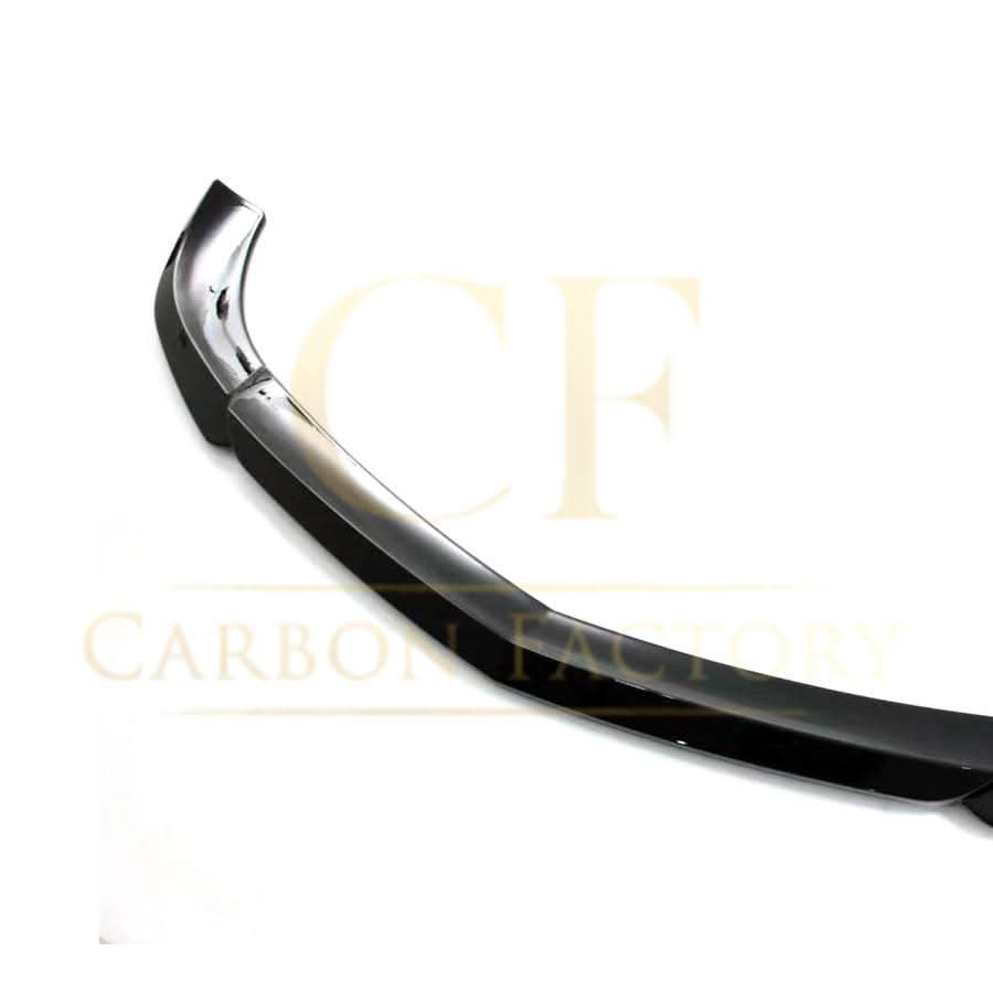 A Style Gloss Black Front Splitter for Mercedes Benz W204 C Class 08-14