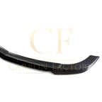 A Style Gloss Black Front Splitter for Mercedes Benz W204 C Class 08-14