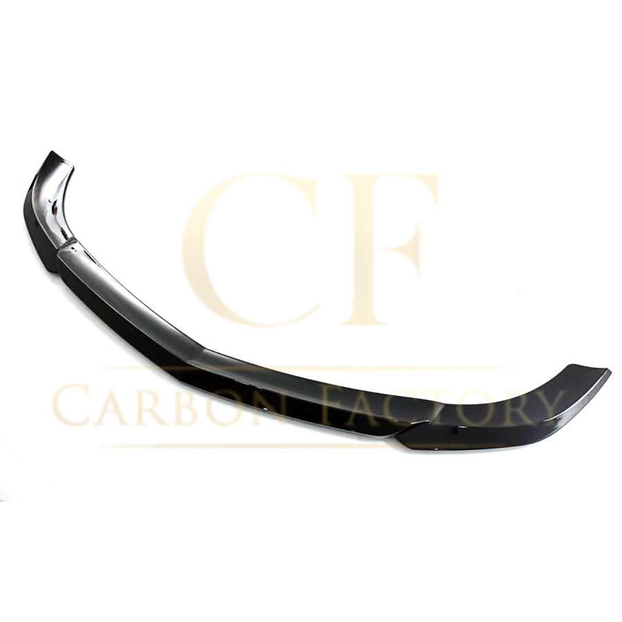 A Style Gloss Black Front Splitter for Mercedes Benz W204 C Class 08-14