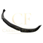 A Style Gloss Black Front Splitter for Mercedes Benz W205 C63 15-22