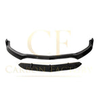 A Style Gloss Black Front Splitter for Mercedes Benz W205 C63 15-22