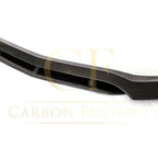 A Style Gloss Black Front Splitter for Mercedes Benz W205 C63 15-22