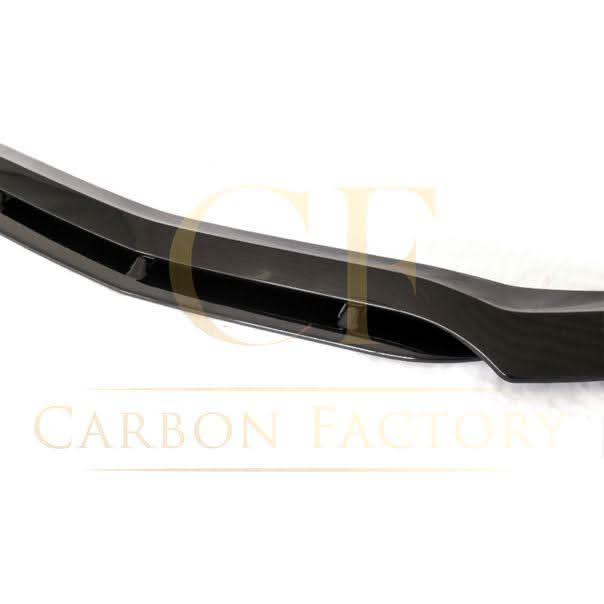 A Style Gloss Black Front Splitter for Mercedes Benz W205 C63 15-22