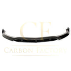 A Style Gloss Black Front Splitter for Mercedes Benz W205 C63 15-22