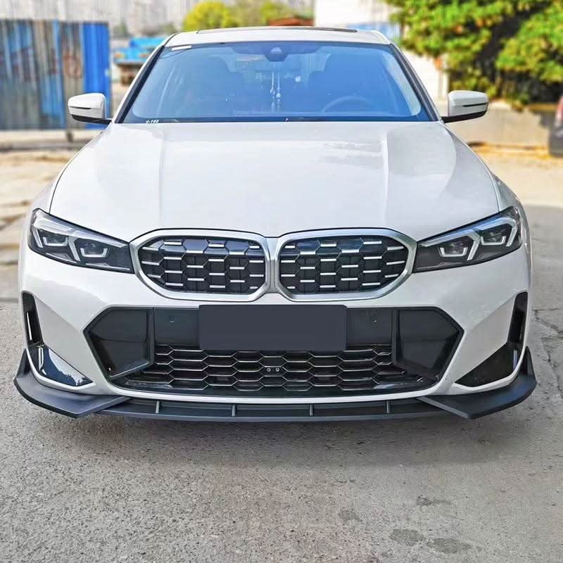 BK Style Gloss Black Front Splitter for BMW 3 Series G20 G21 LCI 23-Present