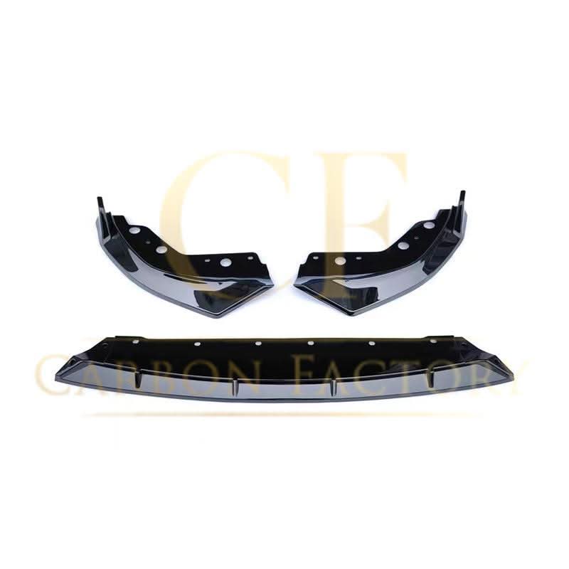 BK Style Gloss Black Front Splitter for BMW 3 Series G20 G21 LCI 23-Present