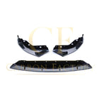 BK Style Gloss Black Front Splitter for BMW 3 Series G20 G21 LCI 23-Present