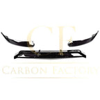 Brabus 1 Style Gloss Black Front Splitter for Mercedes Benz W205 C Class 15-18