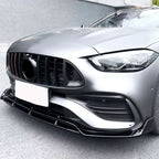 Brabus 2 Style Gloss Black Front Splitter for Mercedes Benz W206 C Class 22-Present