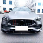 Brabus 2 Style Gloss Black Front Splitter for Mercedes Benz W206 C Class 22-Present