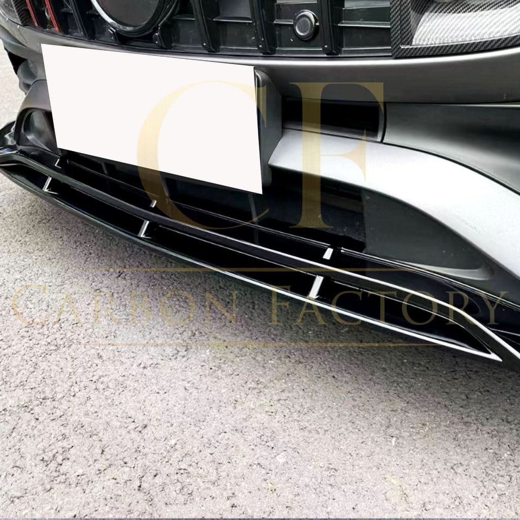 Brabus 2 Style Gloss Black Front Splitter for Mercedes Benz W206 C Class 22-Present