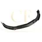 Brabus Style Gloss Black Front Splitter for Mercedes Benz W117 CLA AMG 16-19