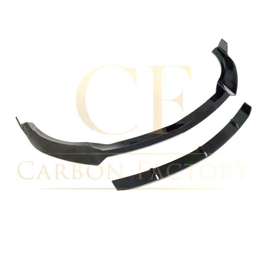Brabus Style Gloss Black Front Splitter for Mercedes Benz W176 A Class 16-18