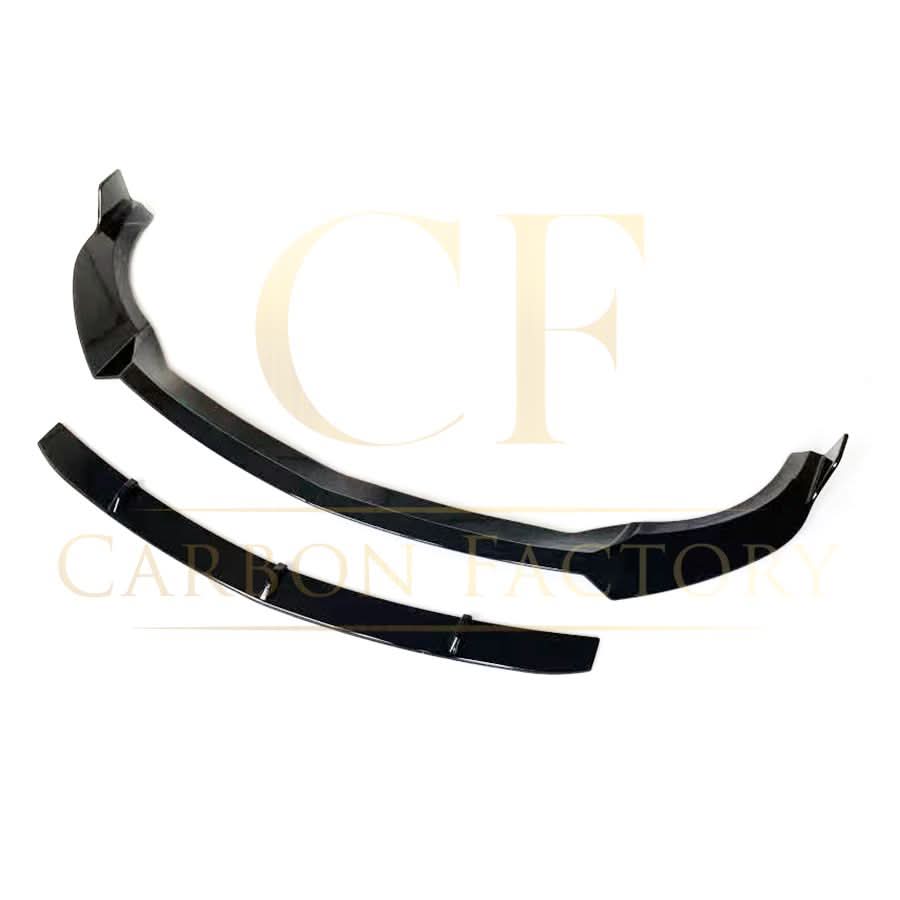 Brabus Style Gloss Black Front Splitter for Mercedes Benz W176 A Class 16-18