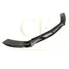 C43 Style Gloss Black Front Splitter for Mercedes Benz W205 C Class 15-18