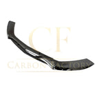 C43 Style Gloss Black Front Splitter for Mercedes Benz W205 C Class 15-18