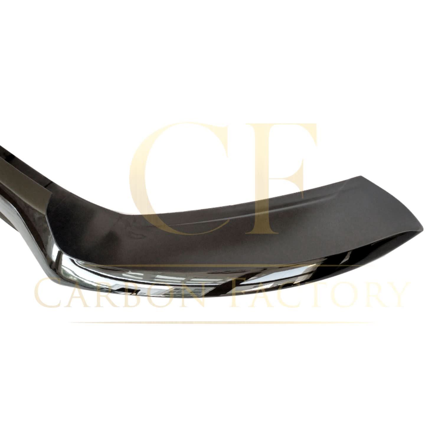 C43 Style Gloss Black Front Splitter for Mercedes Benz W205 C Class 15-18