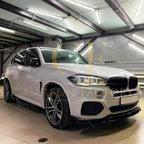Carbon Factory Style Gloss Black Front Splitter for BMW F15 X5 13-18
