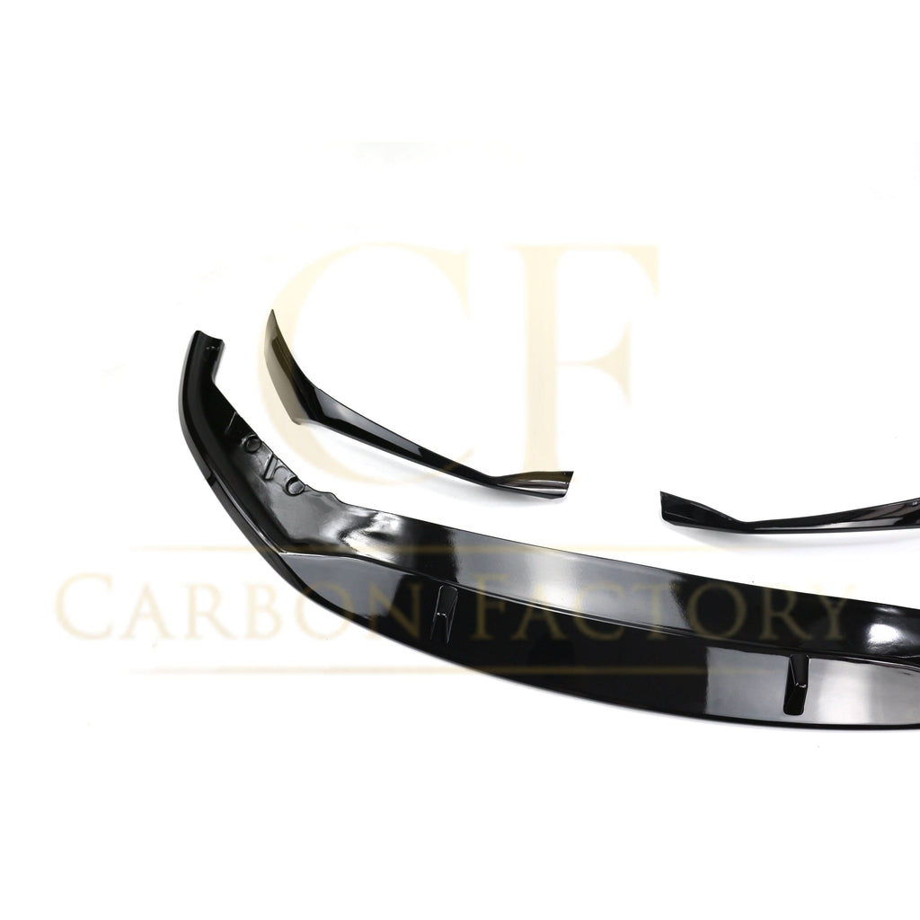 CF Style Gloss Black Front Splitter for BMW G30 G31 5 Series LCI 21-24