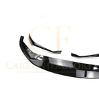 CF Style Gloss Black Front Splitter for BMW G30 G31 5 Series LCI 21-24