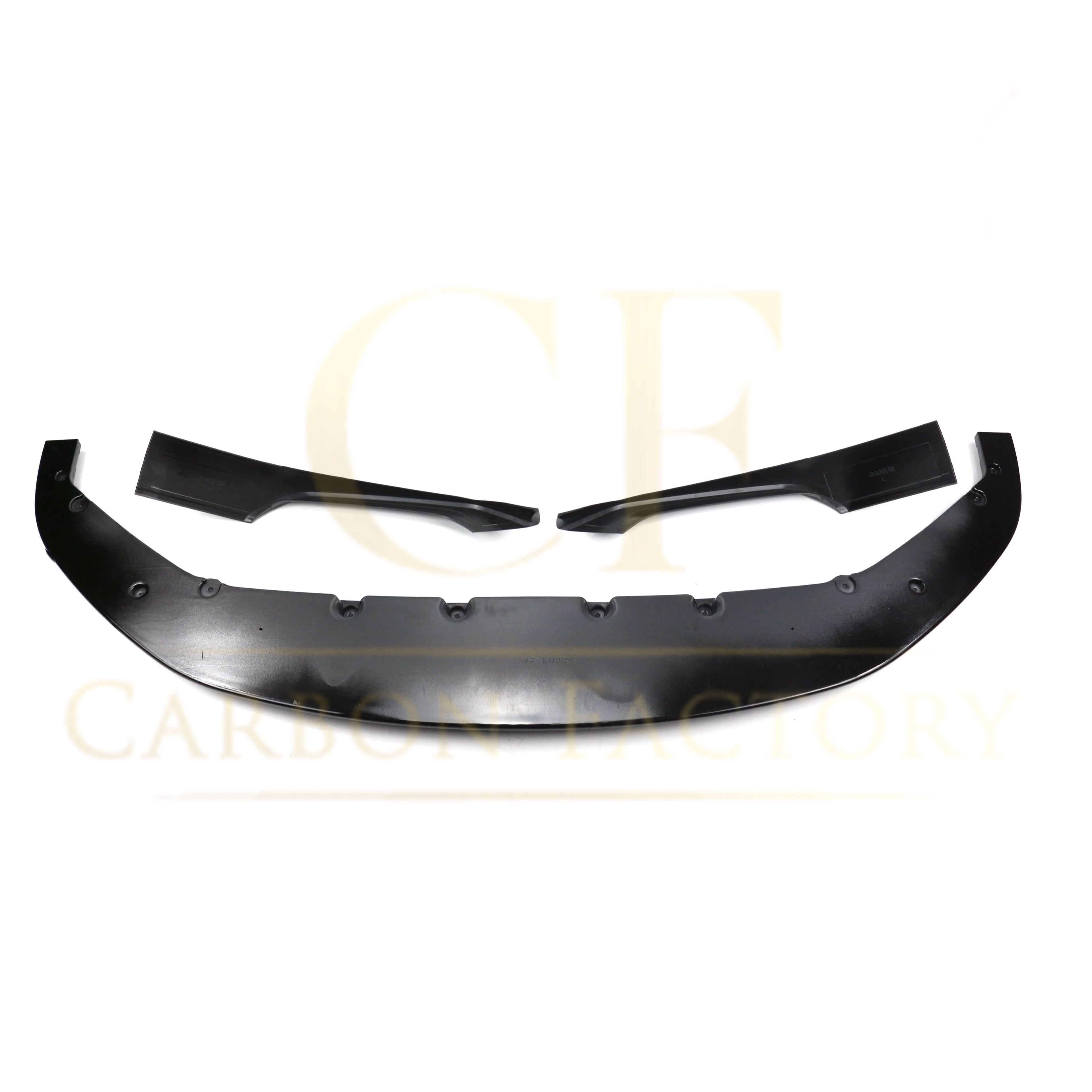 CF Style Gloss Black Front Splitter for BMW G30 G31 5 Series LCI 21-24