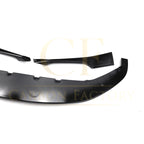 CF Style Gloss Black Front Splitter for BMW G30 G31 5 Series LCI 21-24