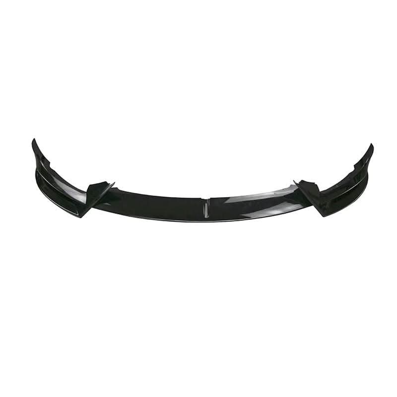 CF Style Gloss Black Front Splitter for Tesla Model 3 16-23