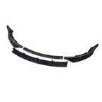 Competition Style Gloss Black Front Splitter for Tesla Model 3 16-23
