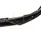 Competition Style Gloss Black Front Splitter for Tesla Model 3 16-23
