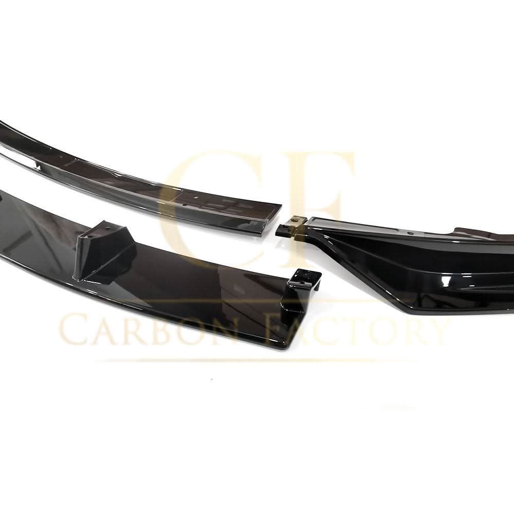 Competition Style Gloss Black Front Splitter for Tesla Model 3 16-23