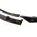 Competition Style Gloss Black Front Splitter for Tesla Model 3 16-23