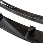Competition Style Gloss Black Front Splitter for Tesla Model Y 19-24