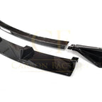 Competition Style Gloss Black Front Splitter for Tesla Model Y 19-24
