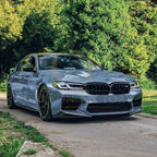CS Style Gloss Black Front Splitter for BMW F90 M5 21-24