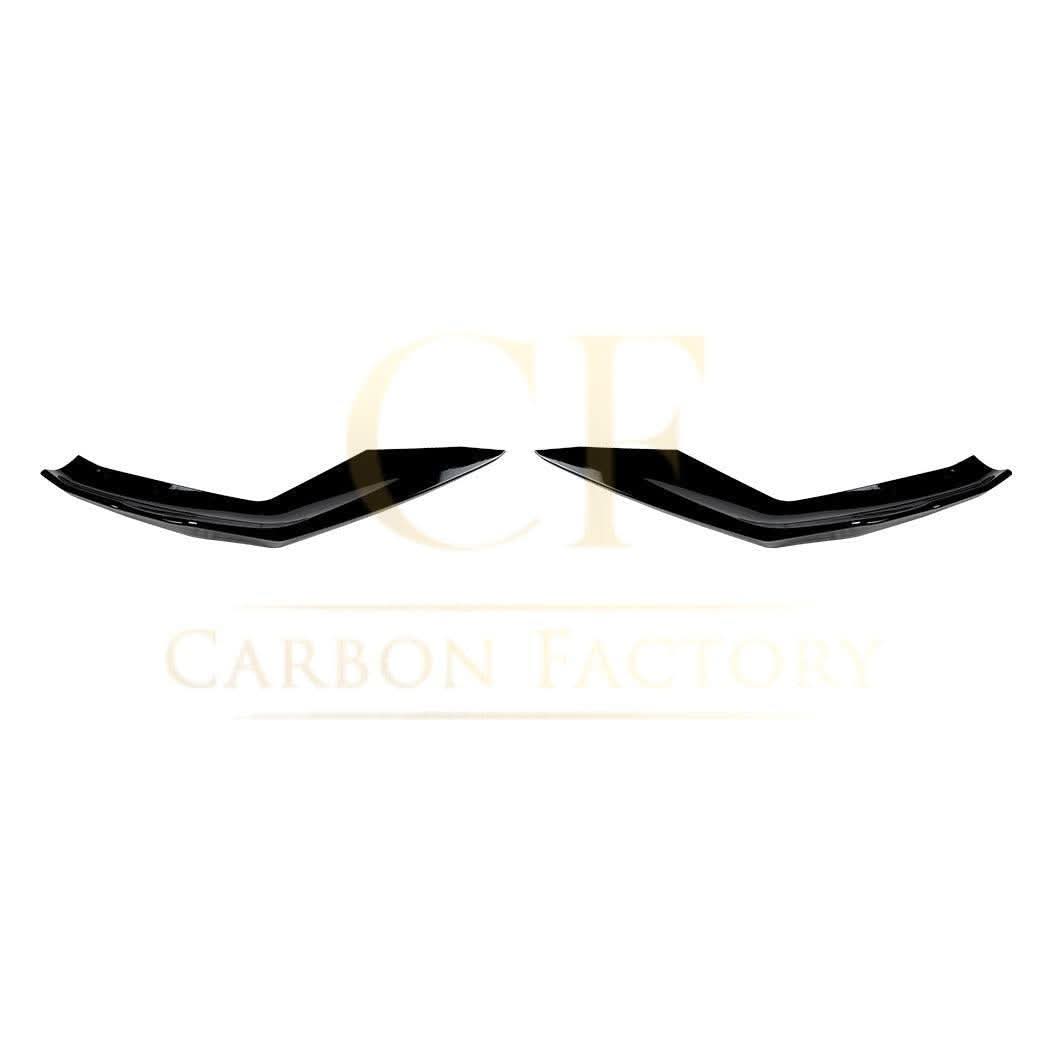 CS Style Gloss Black Front Splitter for BMW F90 M5 21-24